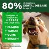 imageGreenies VeterinarianRecommended Adult Natural Dental Dog Treats Regular Size Original Flavor 18 oz Pack 18 Count